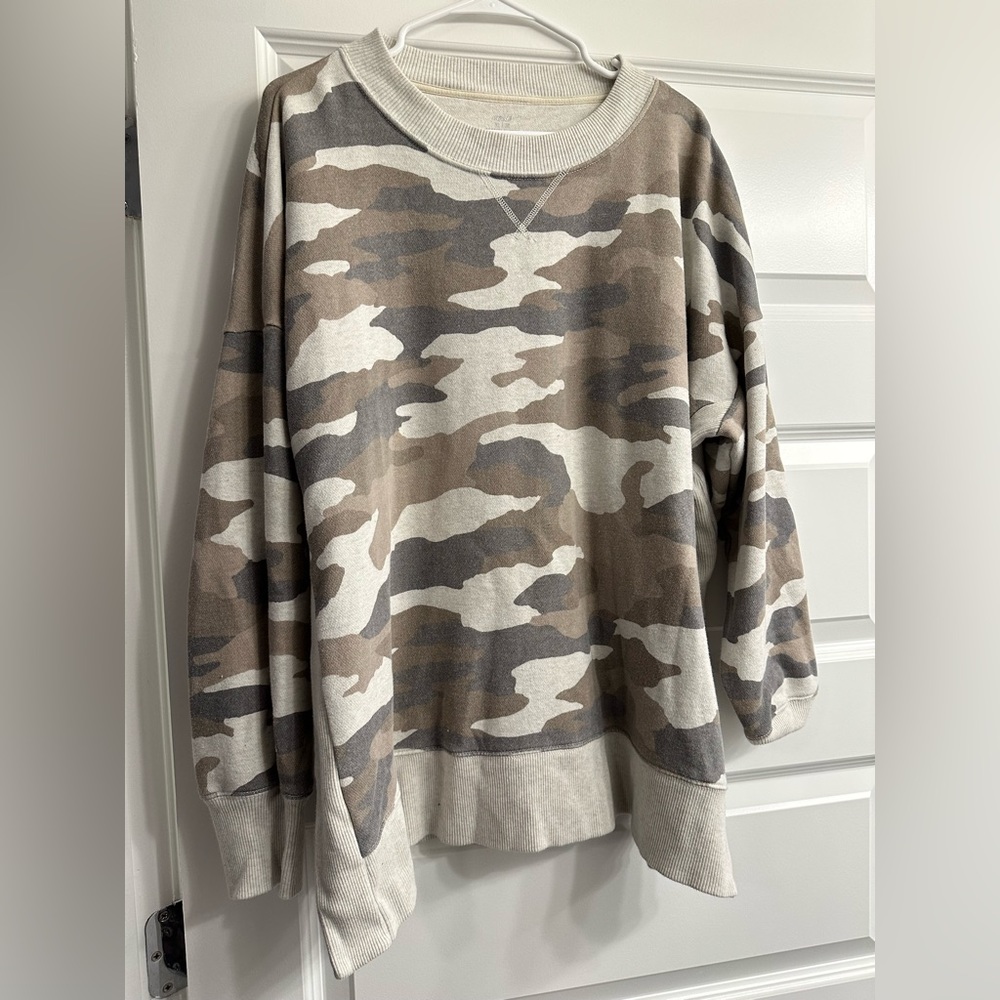 Camo Aerie/American eagle sweatshirt - oversized size XL